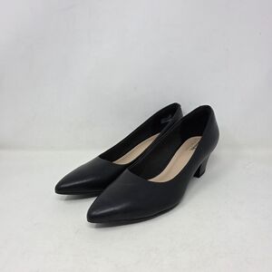 Clarks Black Women's Heels Low Pumps Size 7.5